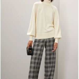 Marissa Webb x RTR asymmetric quarter zip sweater